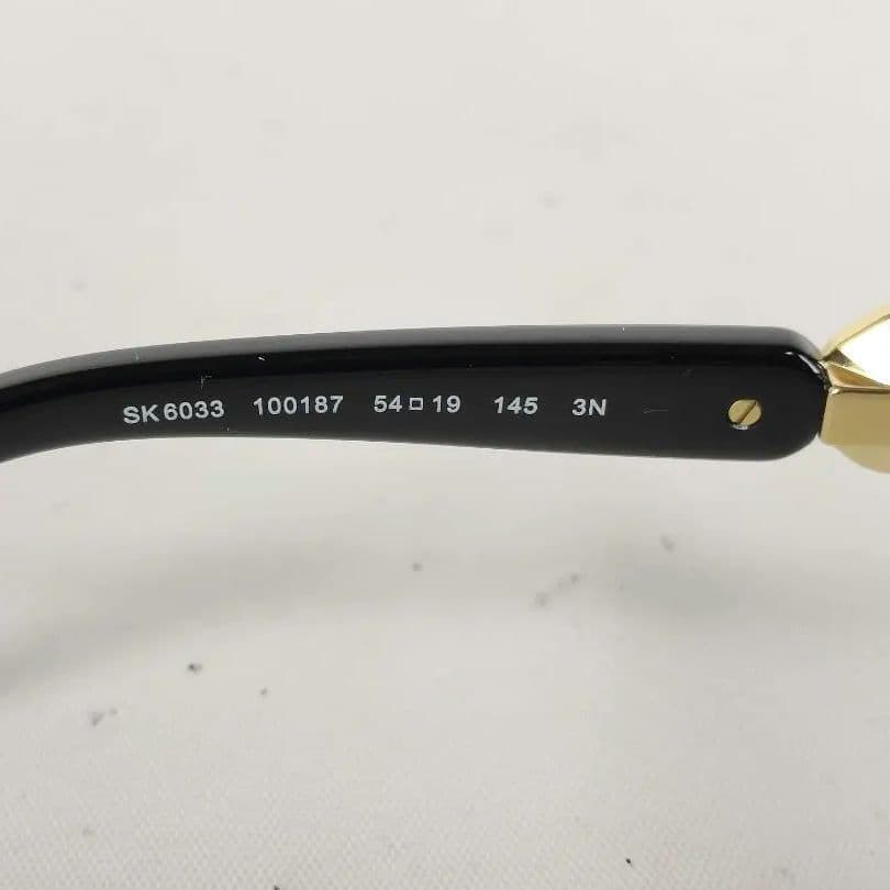 美品 SWAROVSKI クリスタル装飾サングラス ケース付 d30