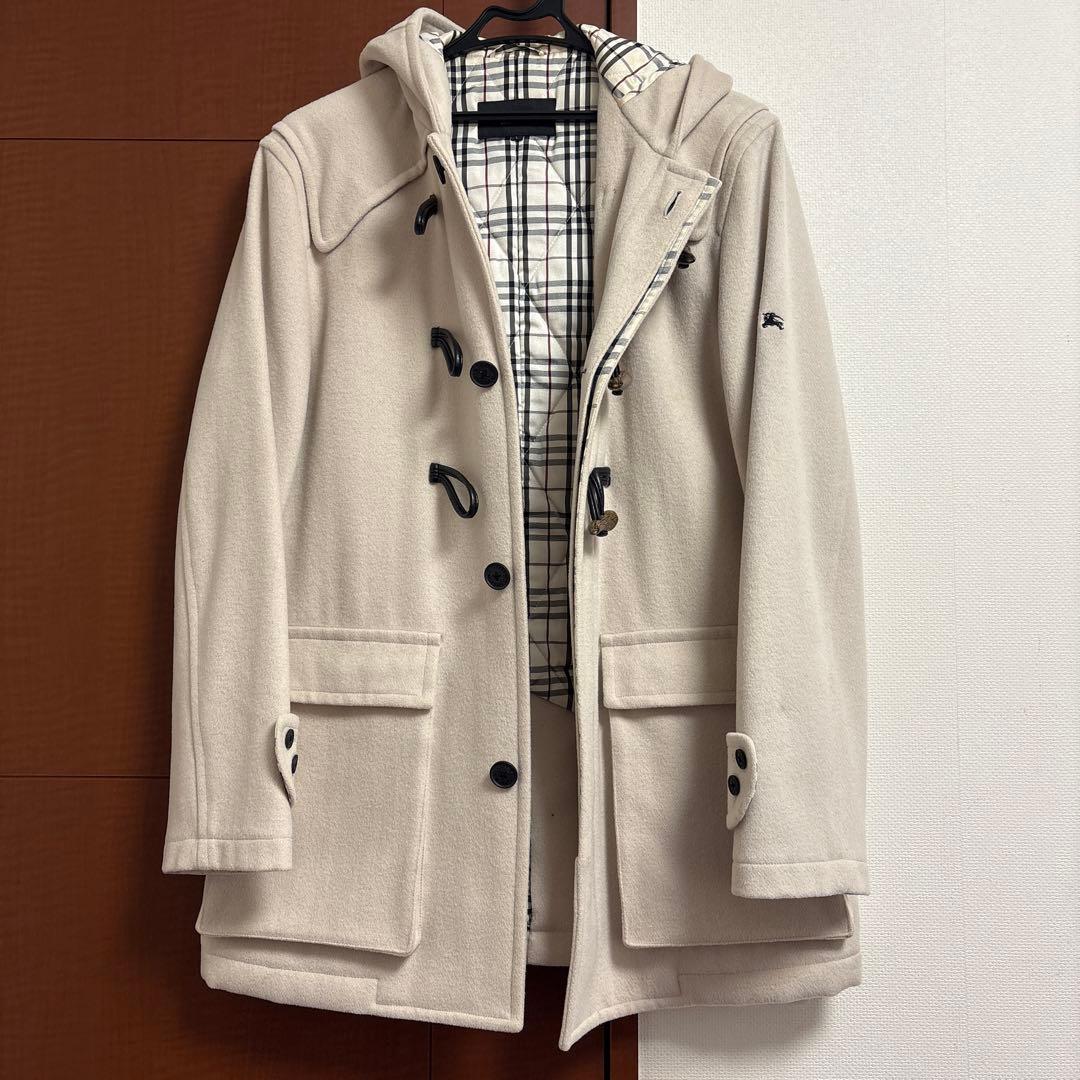 くまBURBERRY BLACK LABEL ダッフルコート