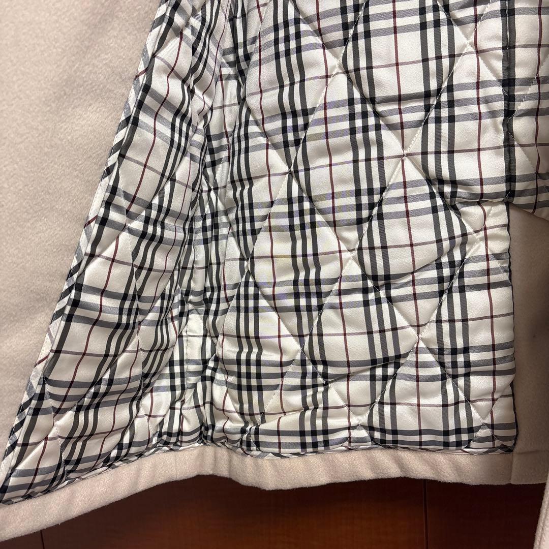 くまBURBERRY BLACK LABEL ダッフルコート