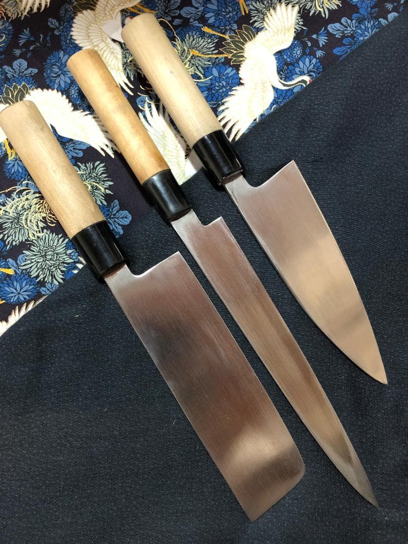 【研ぎ済み】祐豊　鋼製　柳刃包丁　出刃包丁　菜切り包丁　和包丁　料理　釣り
