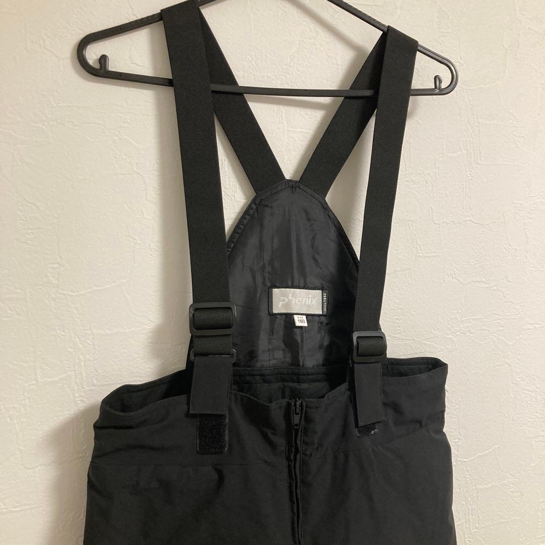 phenix ブラック スキーウェア 上下セット　160