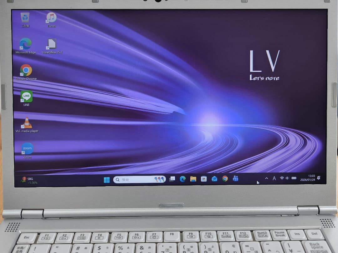 レッツノート【LV9】ノートパソコン│i5第10世代・Windows11・DVD