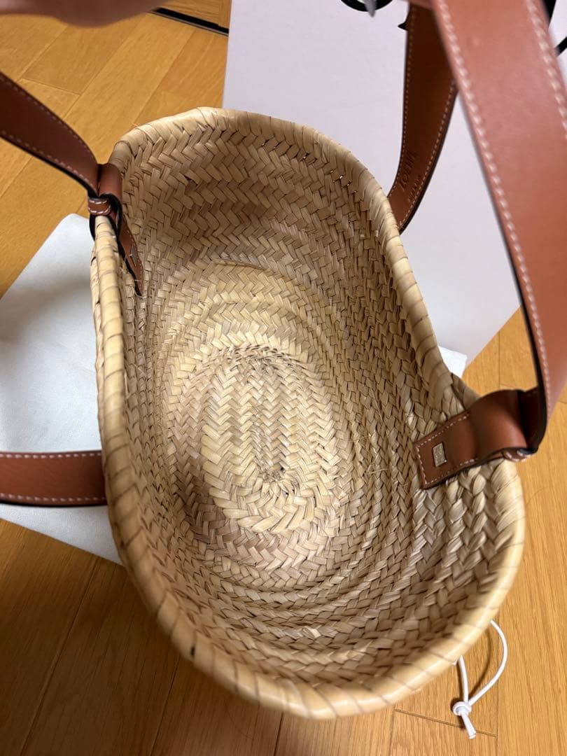 LOEWE かごバッグ ベージュ
