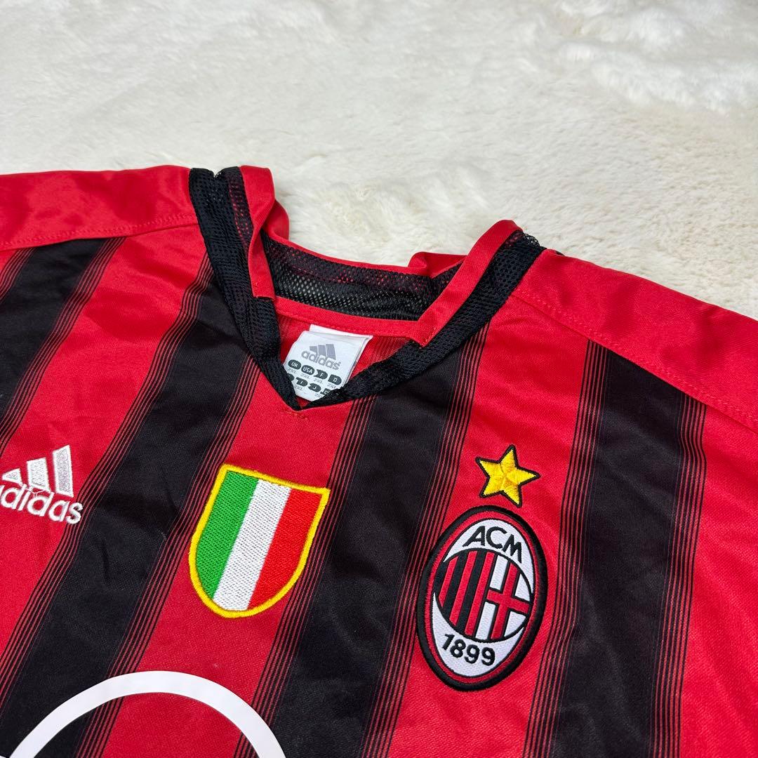 美品✨2XL ACミラン マルディーニ ユニフォーム 3アディダス ブロークコア