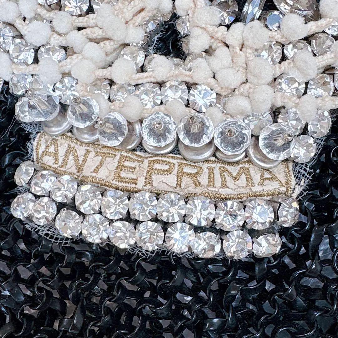 アンテプリマ　スカル　ドクロ　ワイヤーバッグ　ブラック　ユニセックス　個性的