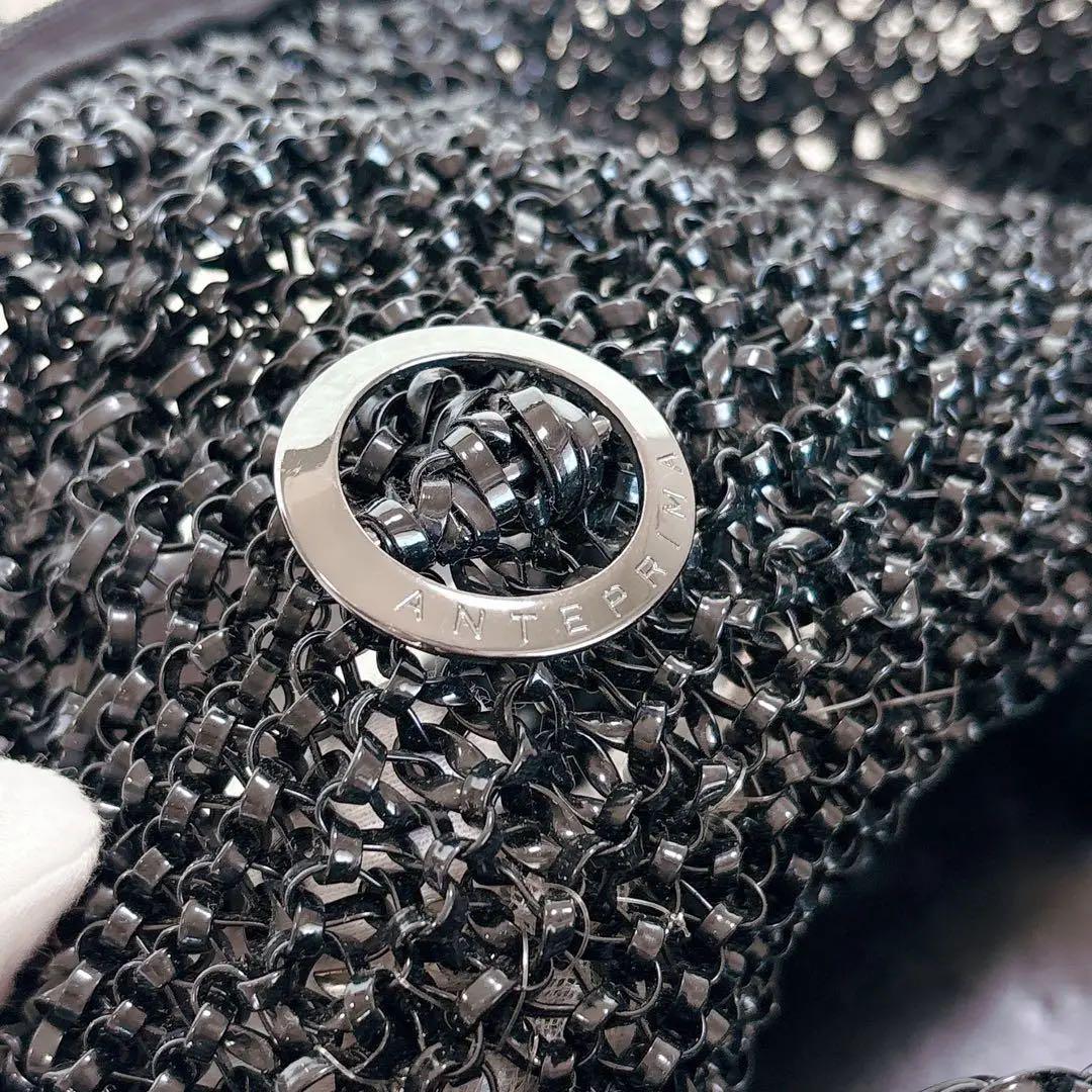 アンテプリマ　スカル　ドクロ　ワイヤーバッグ　ブラック　ユニセックス　個性的