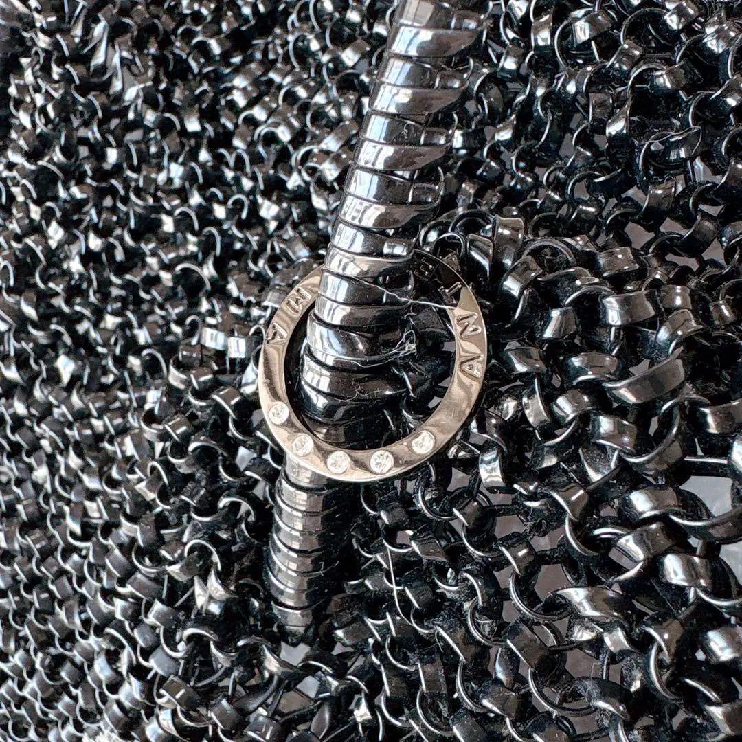 アンテプリマ　スカル　ドクロ　ワイヤーバッグ　ブラック　ユニセックス　個性的