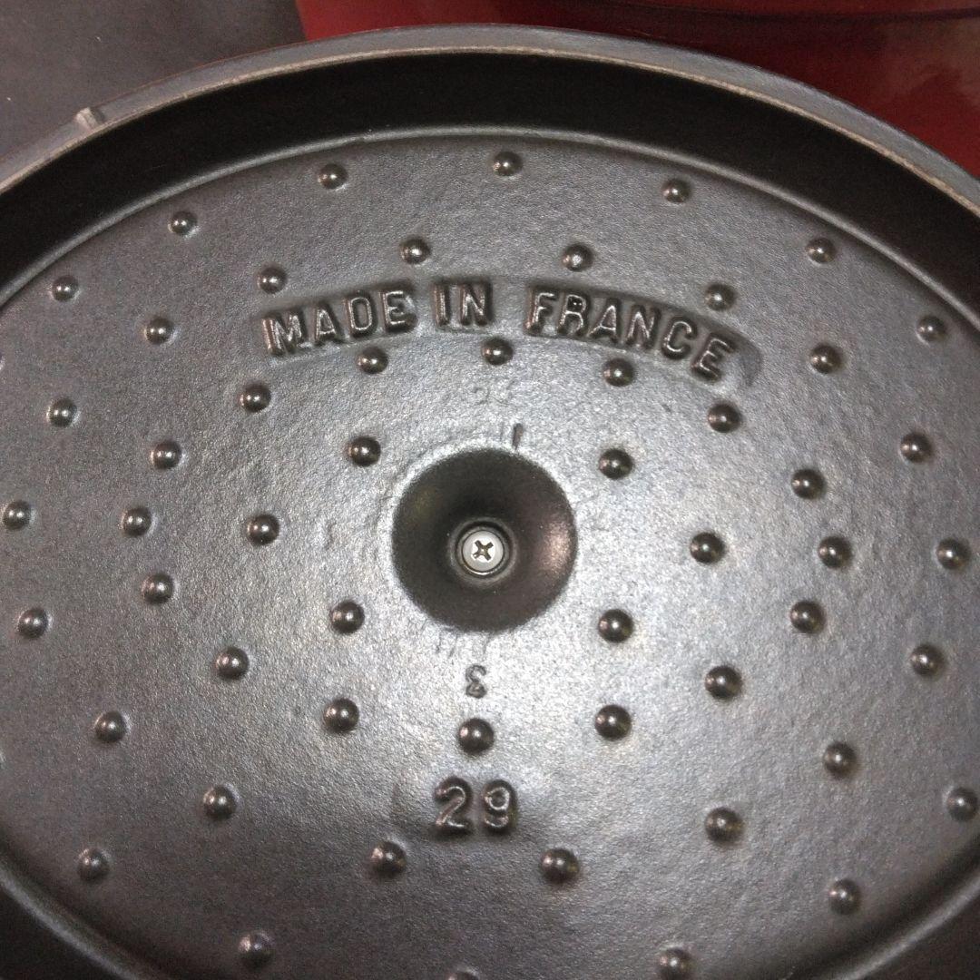 ストウブ Staub 鍋 29cm 楕円