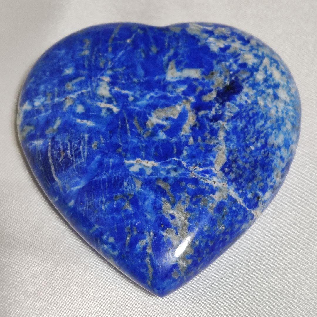 パワーストーン　天然石　アフガニスタン産　ラピスラズリ　ハート　178g　224