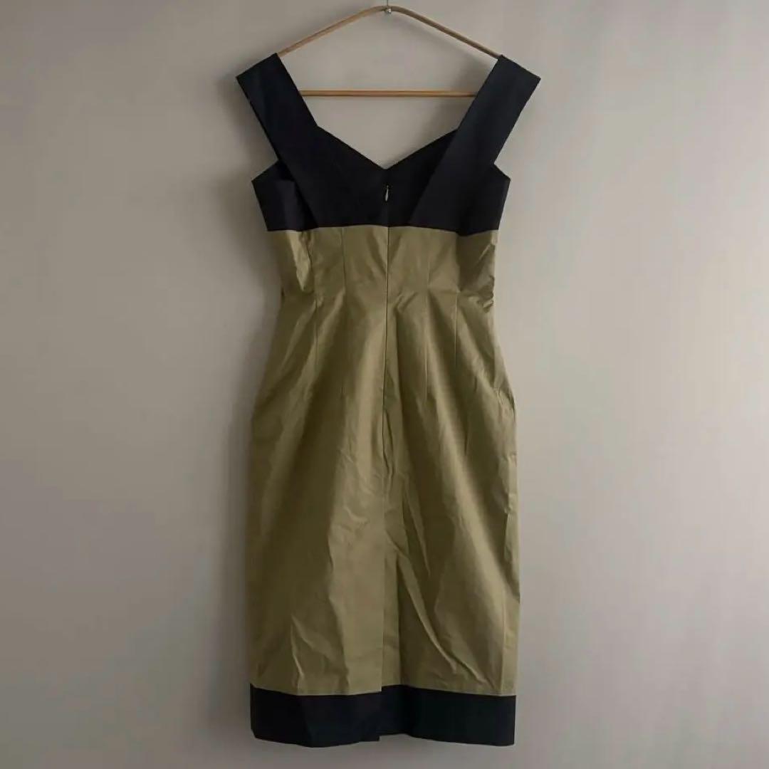 【Vivienne Westwood】bi-colour dress