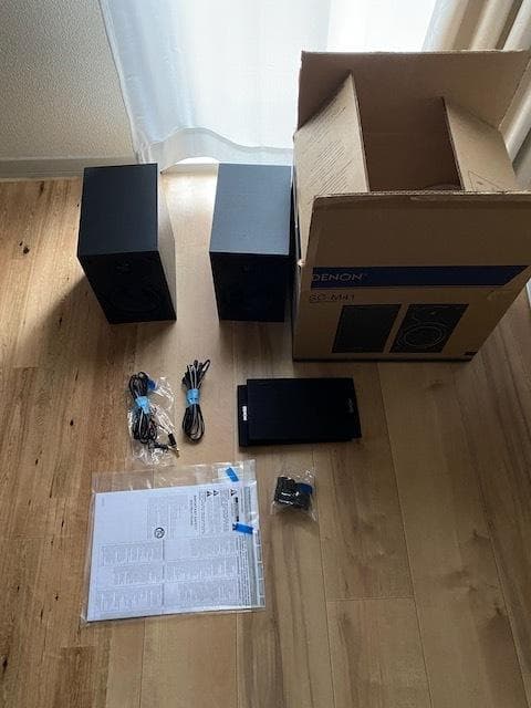 DENON SC-M41 ブラック ブックシェルフスピーカー