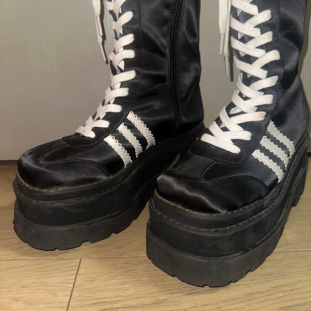 darich レースアップスニーカーロングブーツ