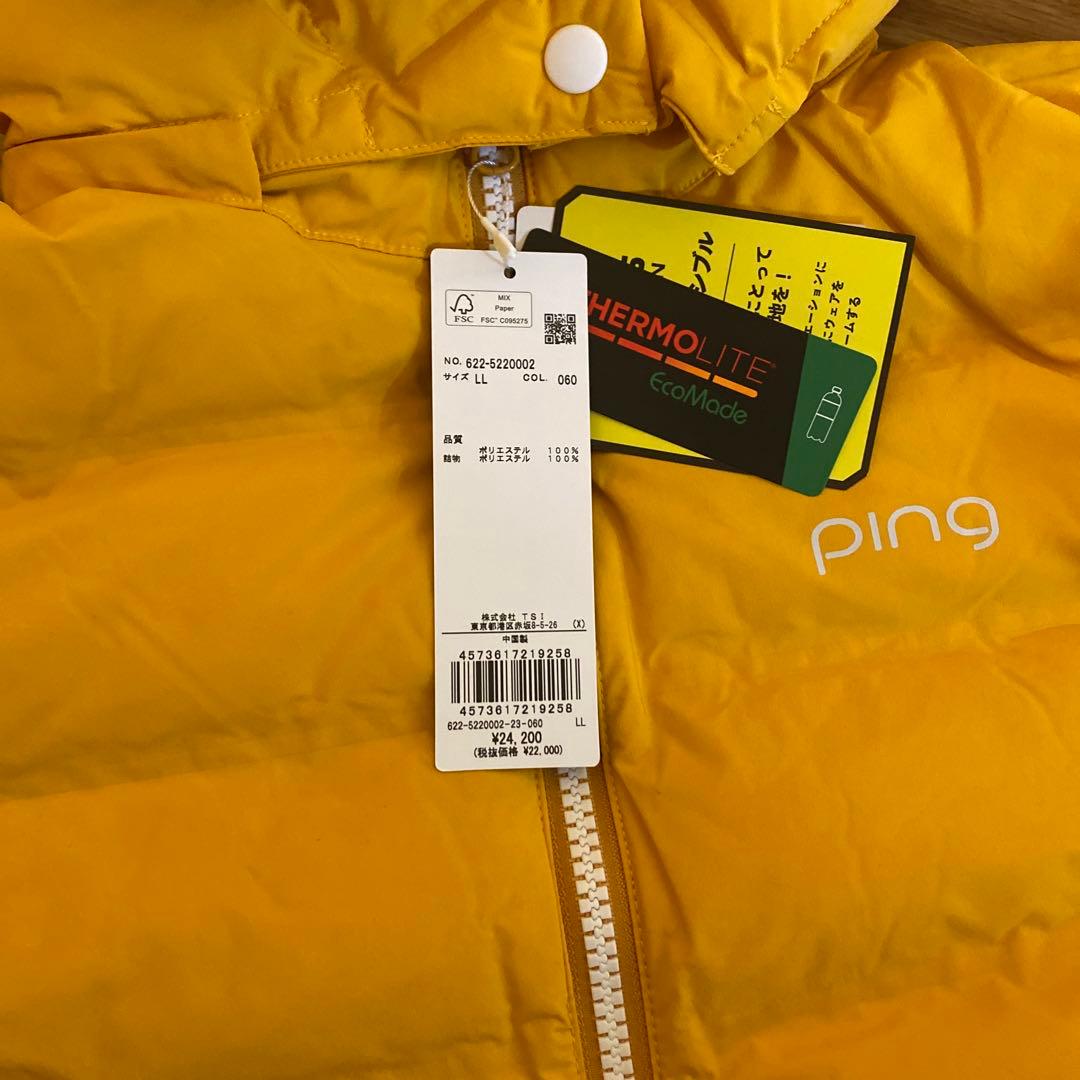 ブルゾン (中綿)レディース ピン PING 秋冬 ゴルフウェア