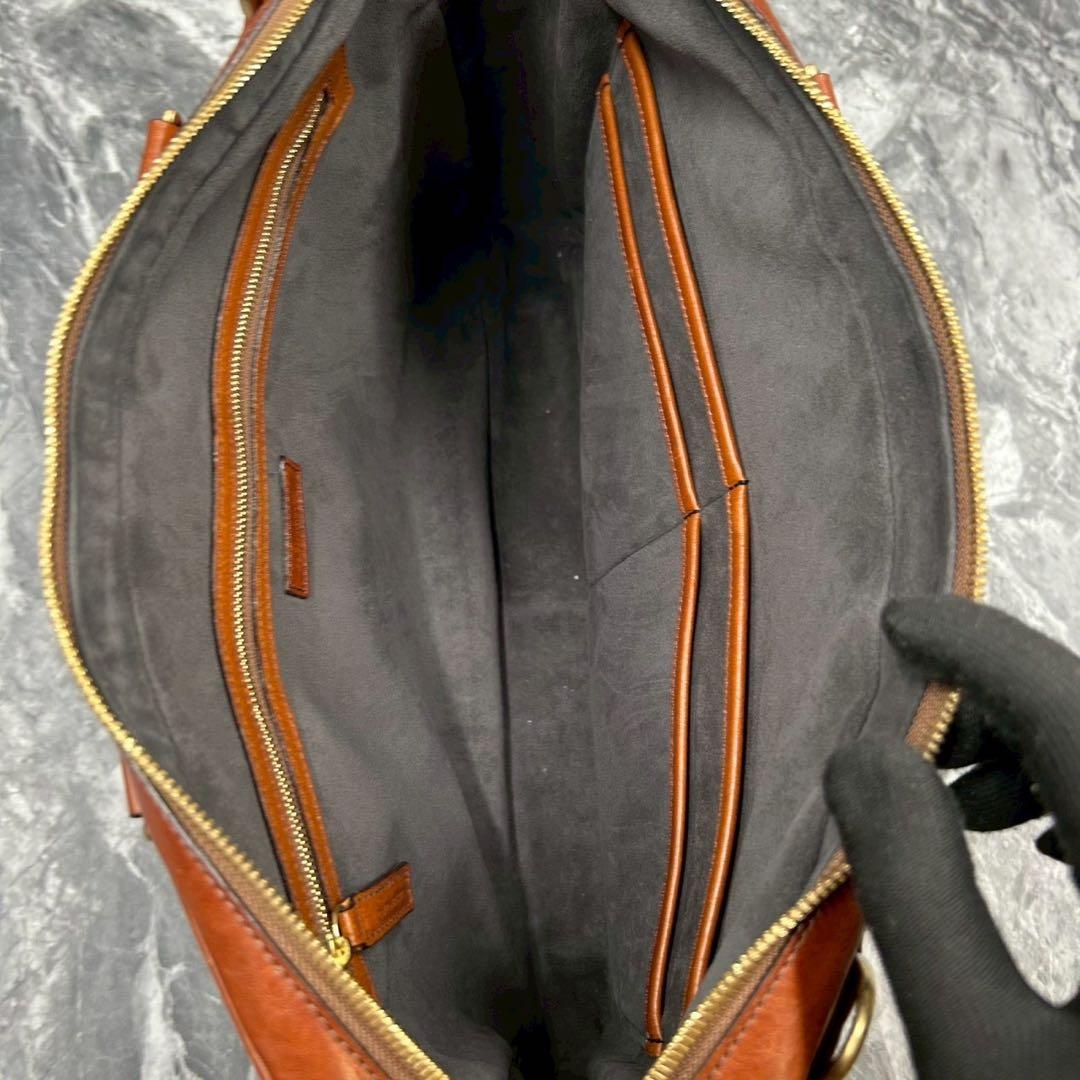 希少 ココマイスター マットーネ モンドヴィマイスター 編み込み ビジネスバッグ