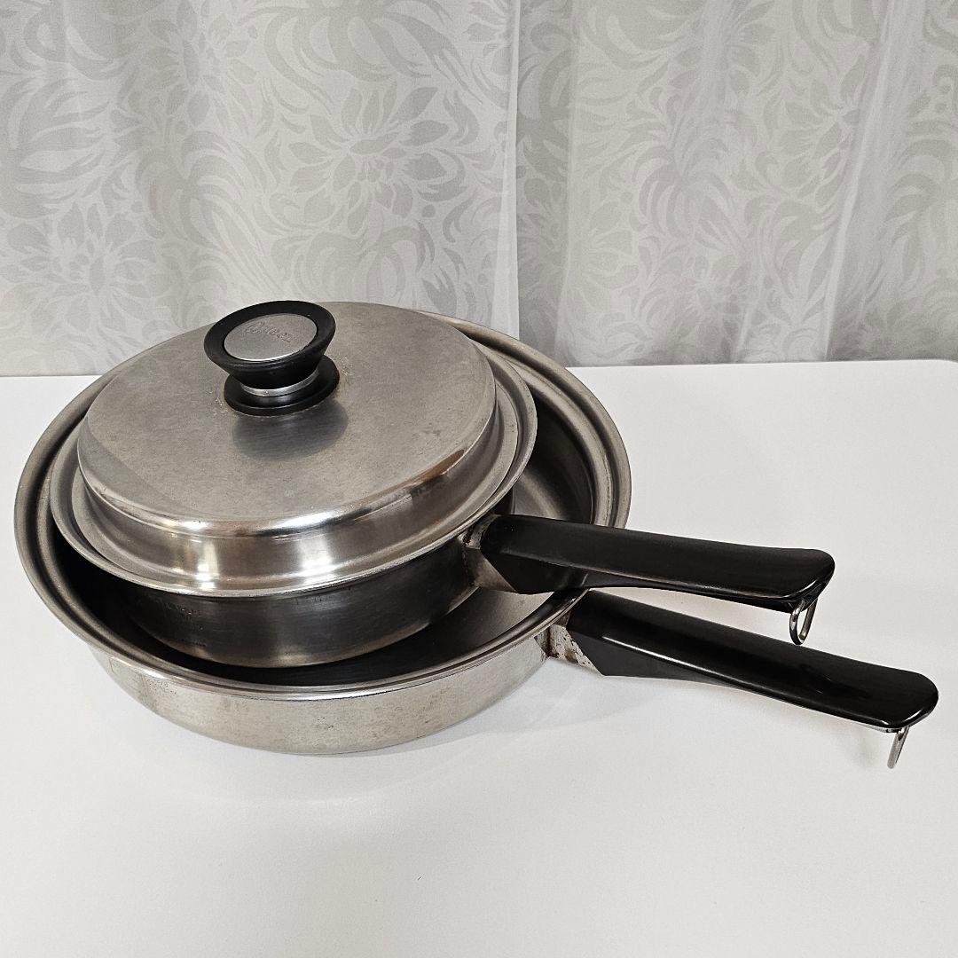 AMWAY 中フライパン・大フライパンセット