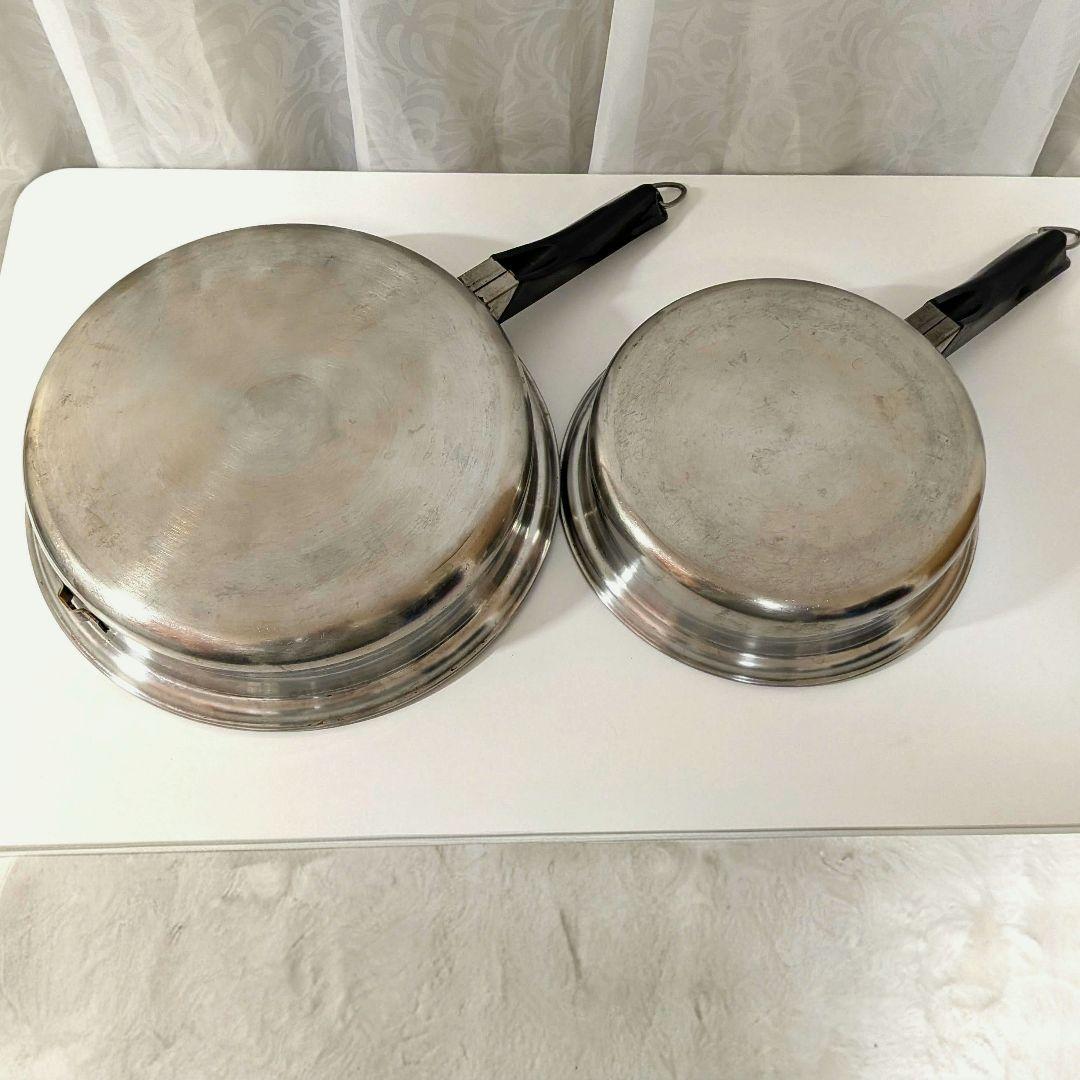 【最終値下げ】AMWAY 中フライパン・大フライパンセット