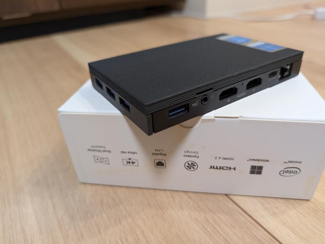 あ*ら様 MeLE Quieter2Q / Crucial 500GB NVMe