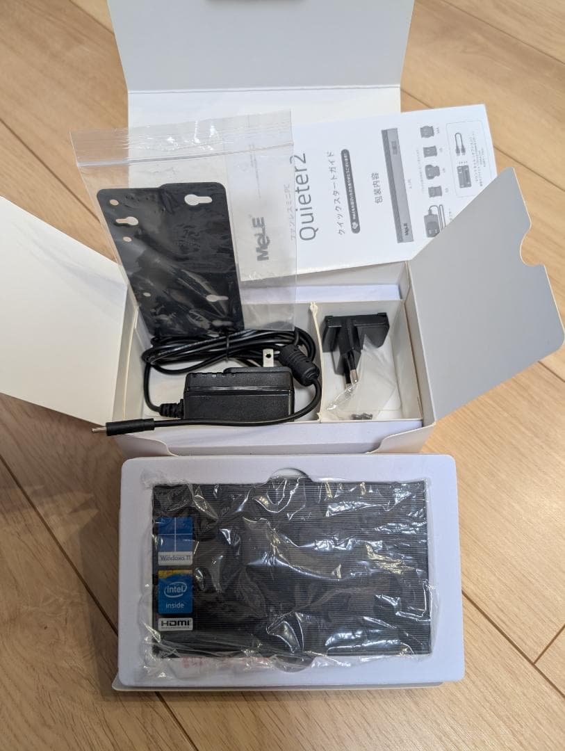 あ*ら様 MeLE Quieter2Q / Crucial 500GB NVMe