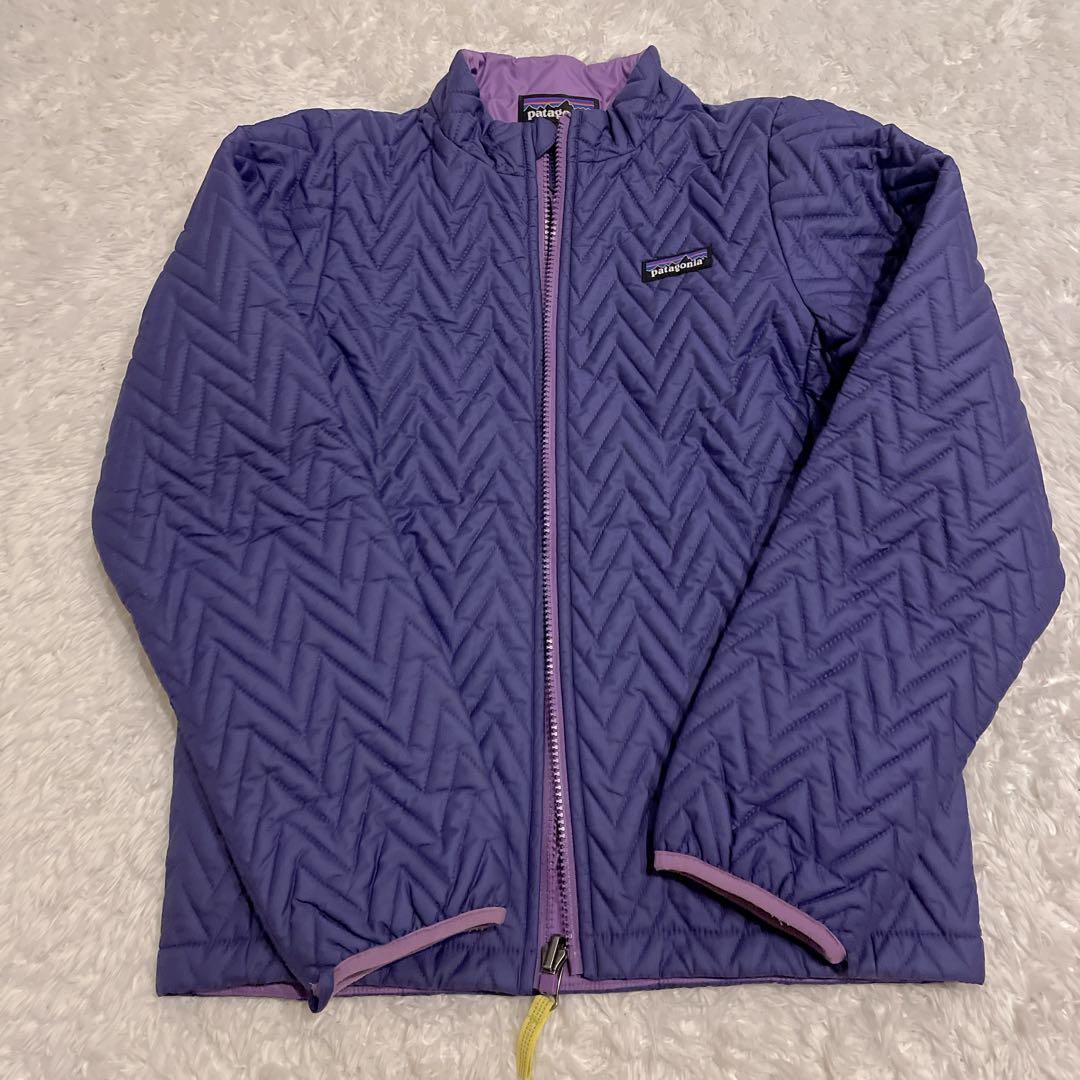 Patagonia極美品✨3way スキーウェア　アウター　パープル　キッズL