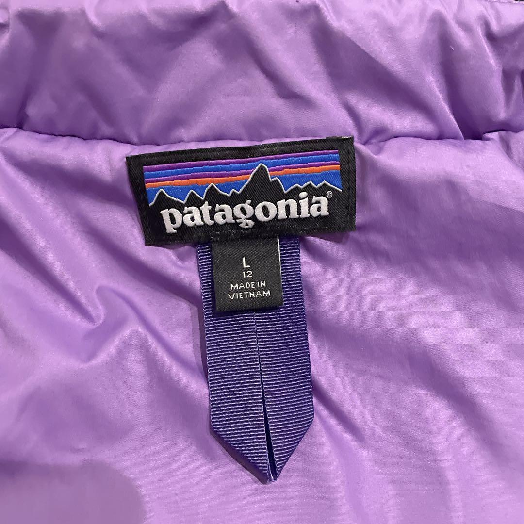 Patagonia極美品✨3way スキーウェア　アウター　パープル　キッズL
