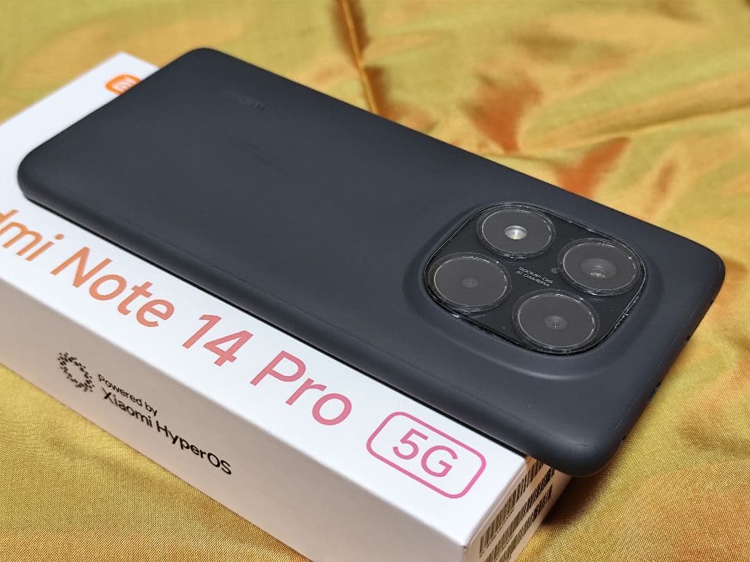 Xiaomi Redmi Note 14 Pro 5G 12GB+512GB 黒