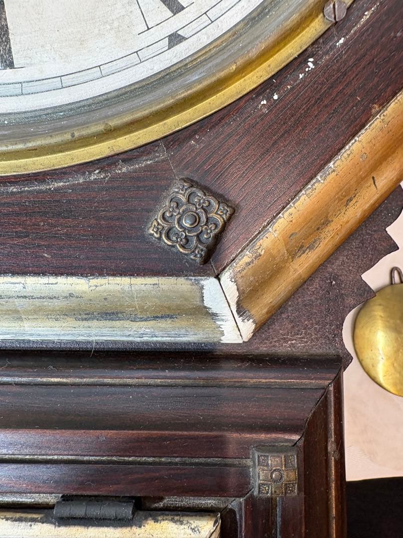 ✨【ヴィンテージスタイル】✨ Ｅ，I NGRAHAM八角柱時計（ジャンク）✨