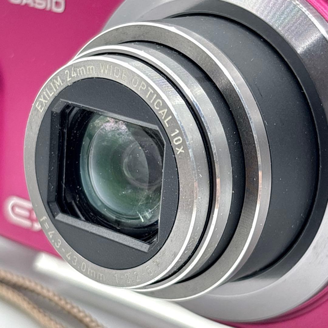 CASIO EXILIM EX-H10 ピンク カシオ デジカメ コンデジ　PK