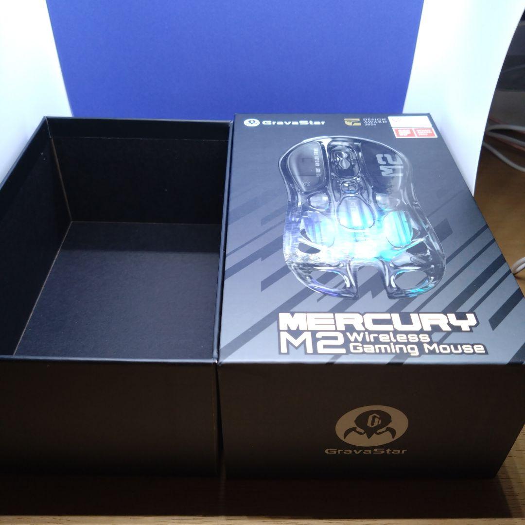 ⭐️ 【美品】 GravaStar Mercury M2 ワイヤレスマウス