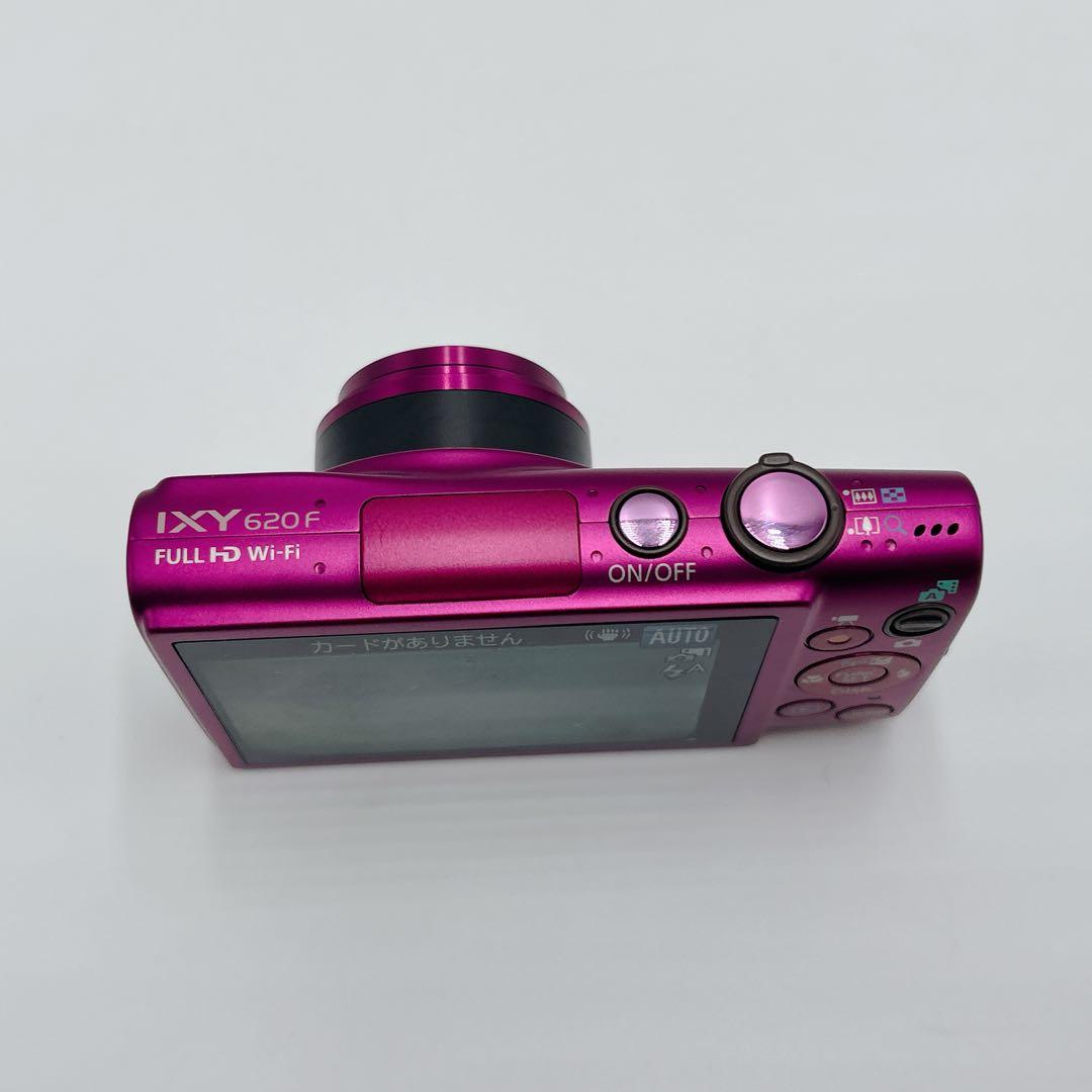 ✨極美品 動作確認済✨ Canon IXY620F オールドコンデジ ピンク