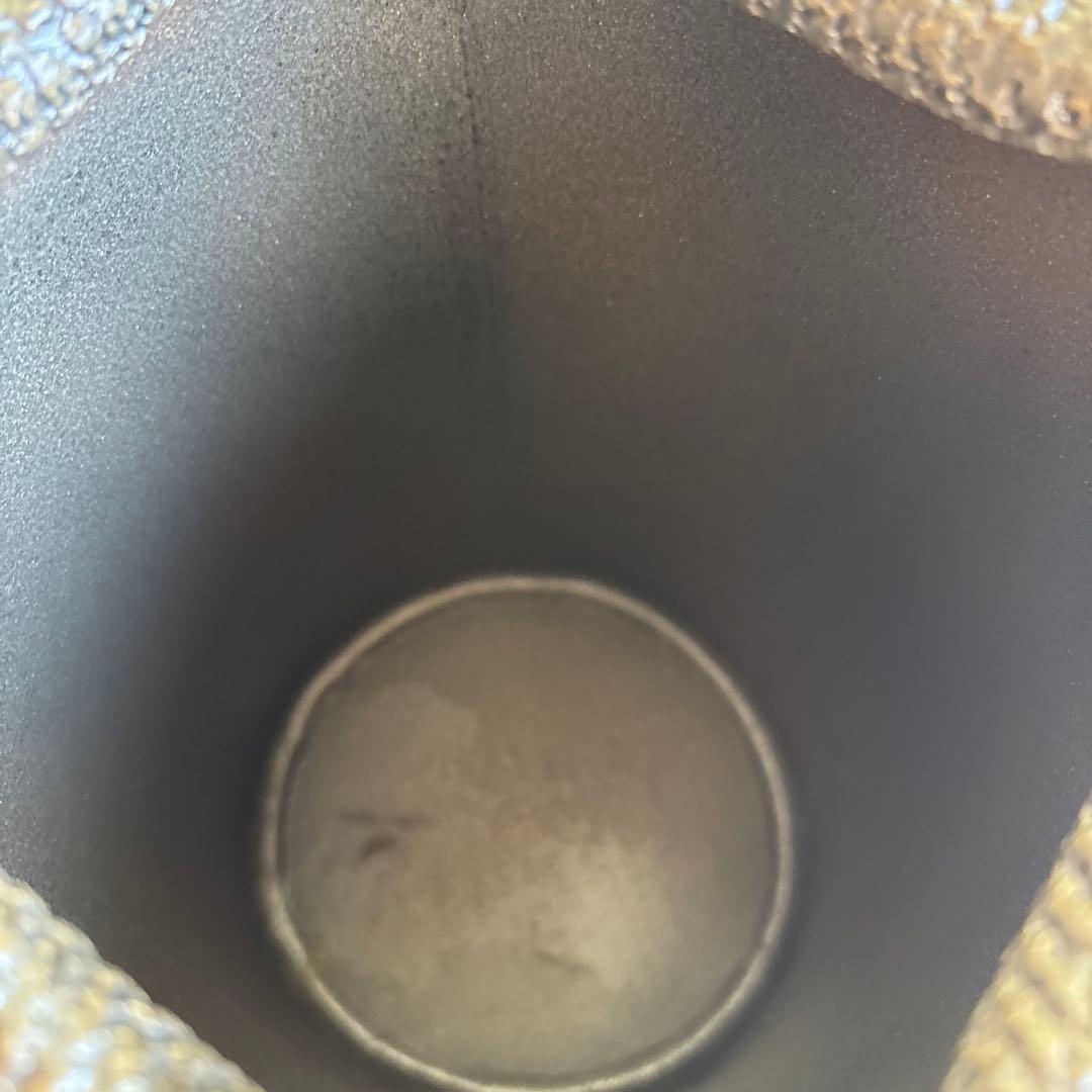 熊本幸平作 花入 高さ29cm 共箱 陶芸