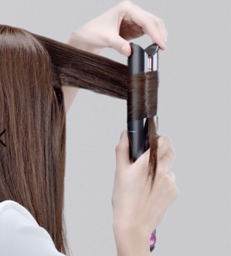美品 【特売】Dyson ダイソン・ヘアアイロン・HS03 FBN