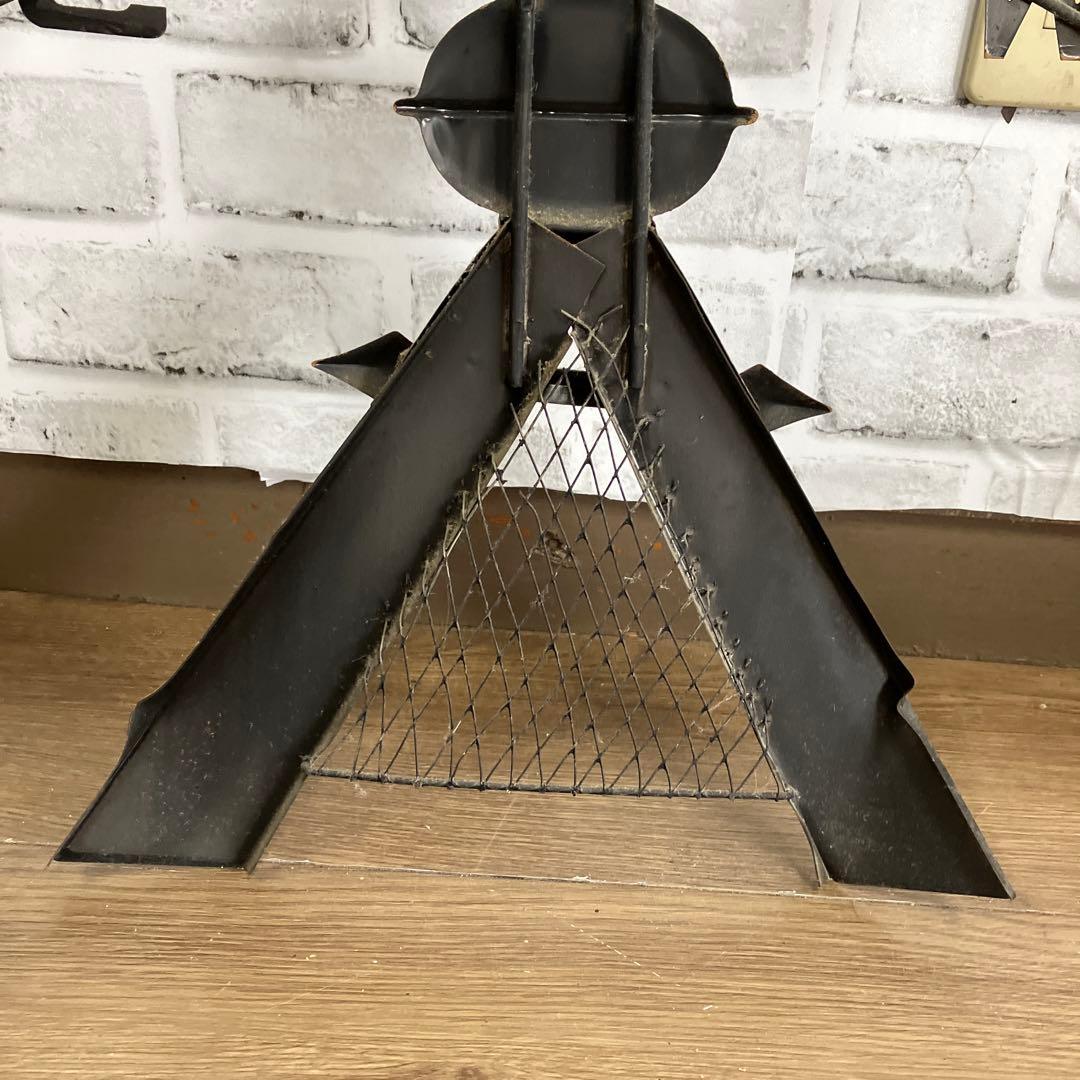 4F 希少 神戸 異人館モチーフ 風見鶏 オブジェ 置物 ヴィンテージ調