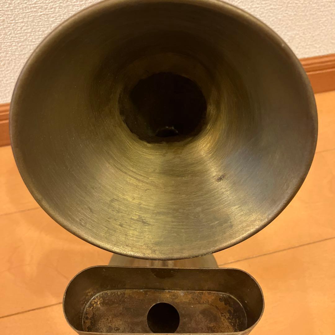 ダルトン　スマホスタンド　真鍮　スピーカー