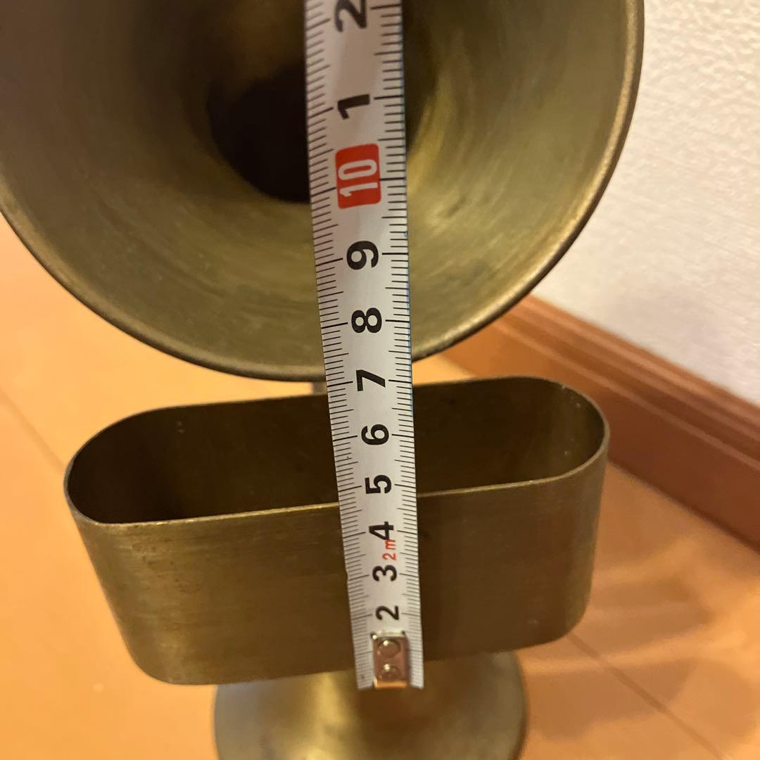 ダルトン　スマホスタンド　真鍮　スピーカー