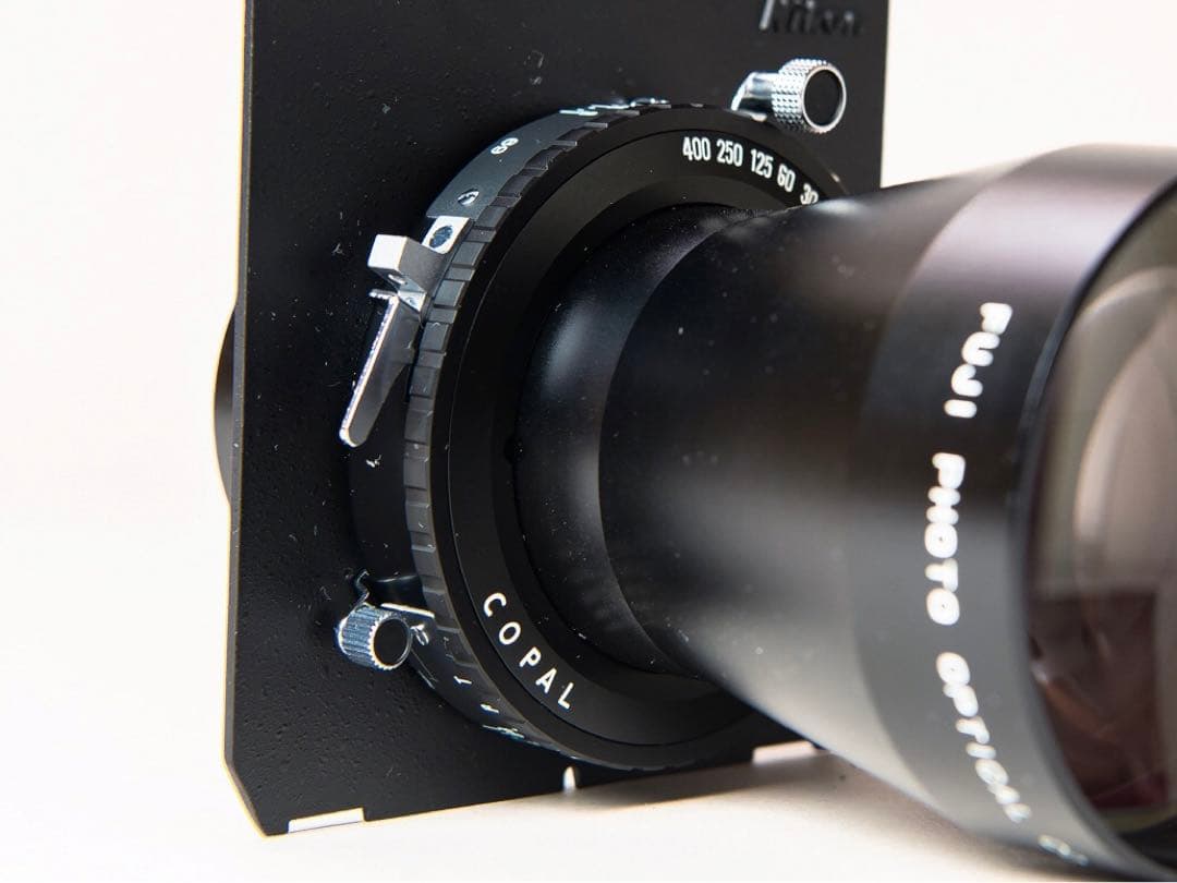 FUJINON T400mm F8　大判カメラ用望遠レンズ