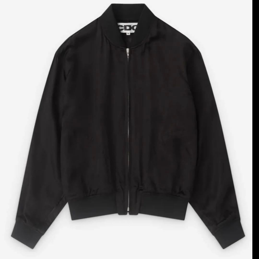 激レアCDG Warped Logo Bomber Jacketコムデギャルソン