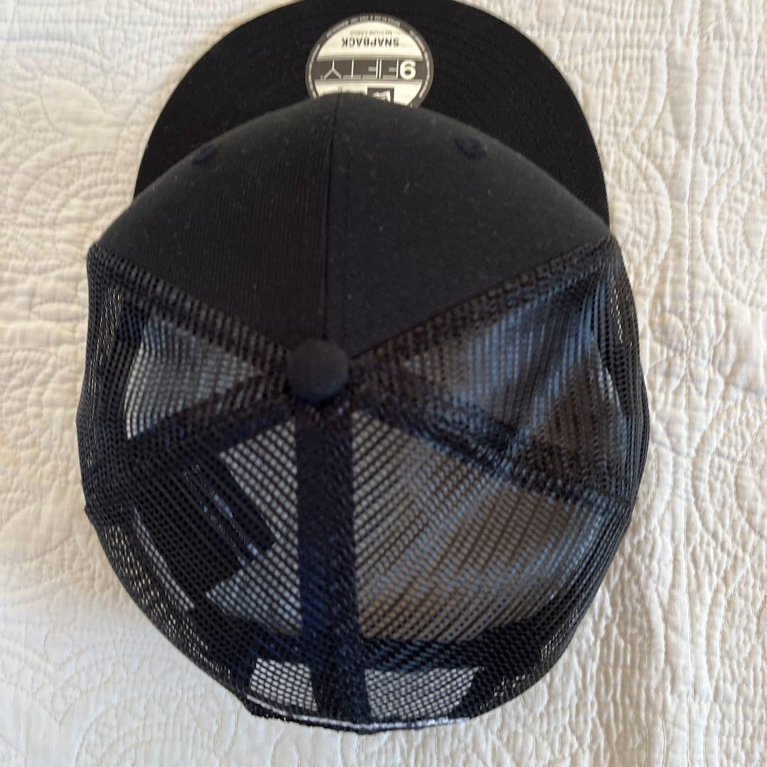 未使用級　NEW ERA × GOD SELECTION XXX　キャップ　黒