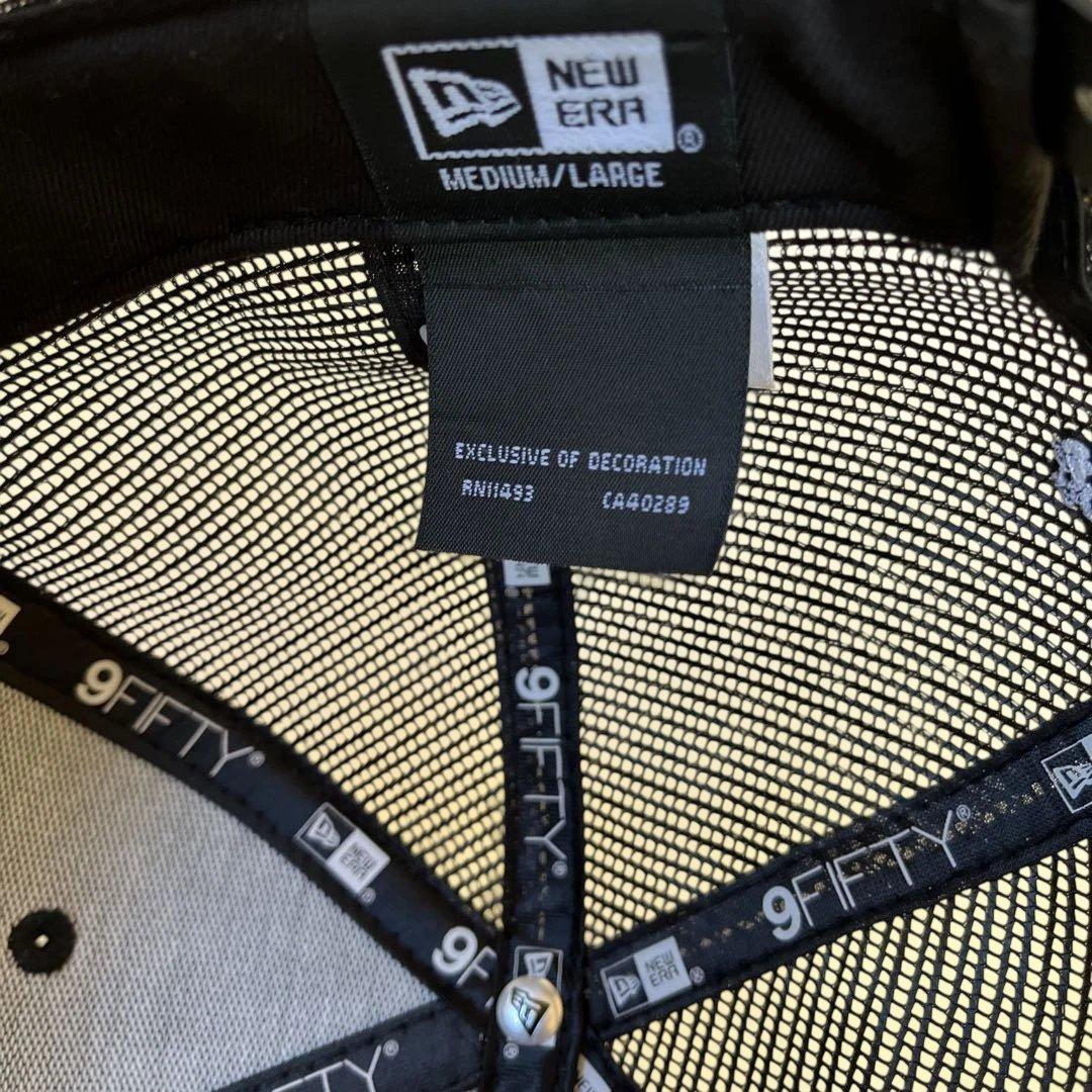 未使用級　NEW ERA × GOD SELECTION XXX　キャップ　黒