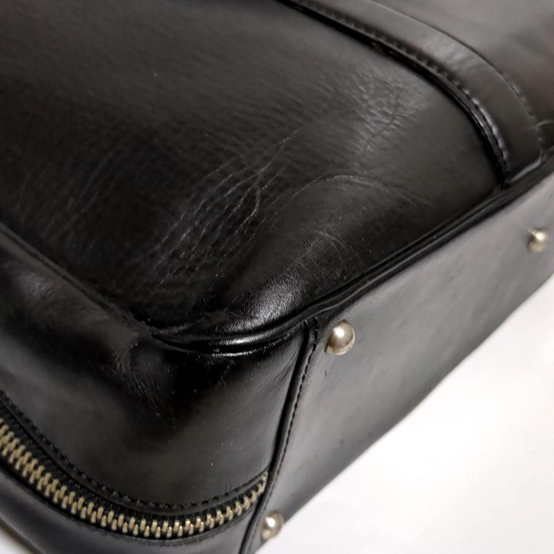 ✨PORTER✨ビジネスバッグ レザー ブラック チャーム 大型