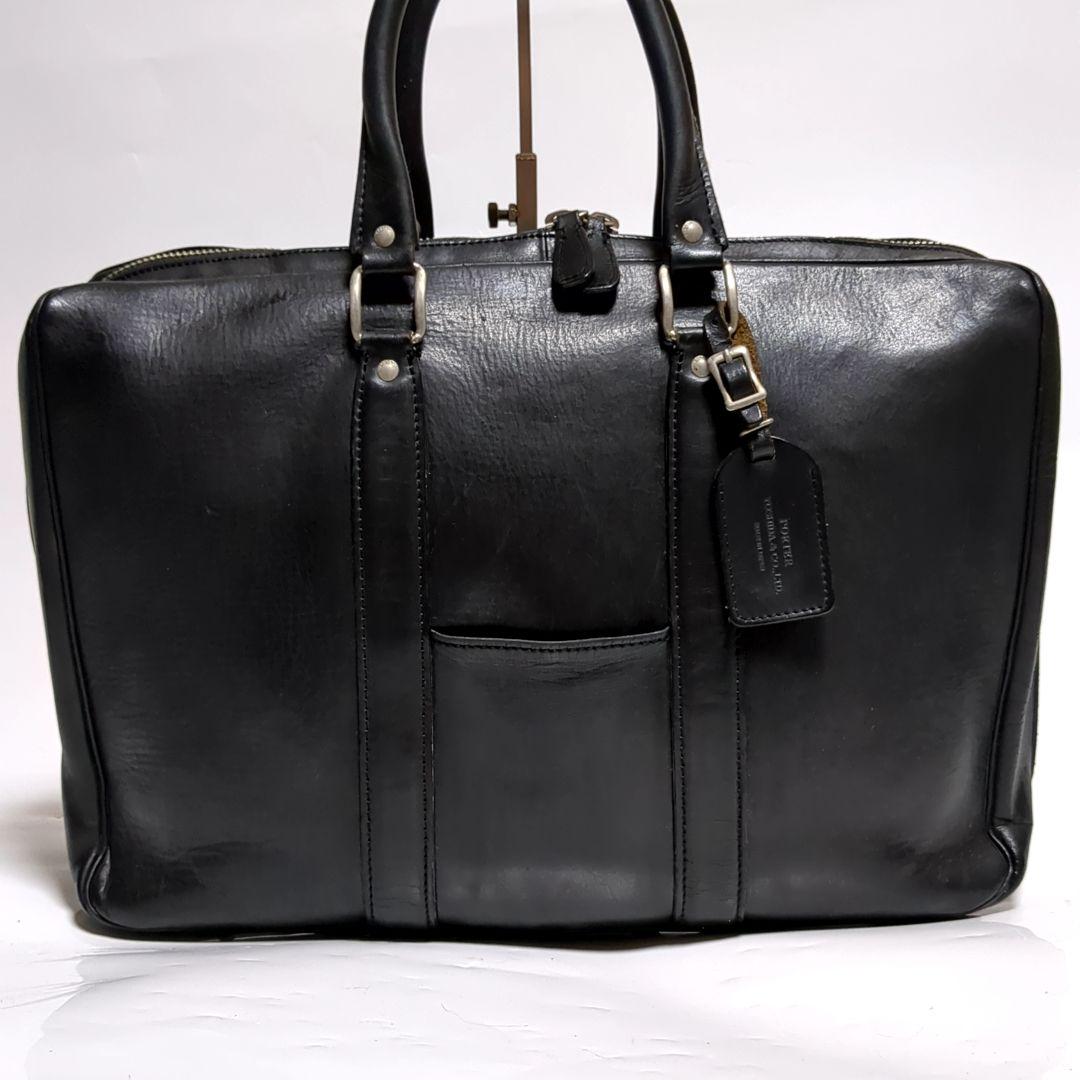 ✨PORTER✨ビジネスバッグ レザー ブラック チャーム 大型
