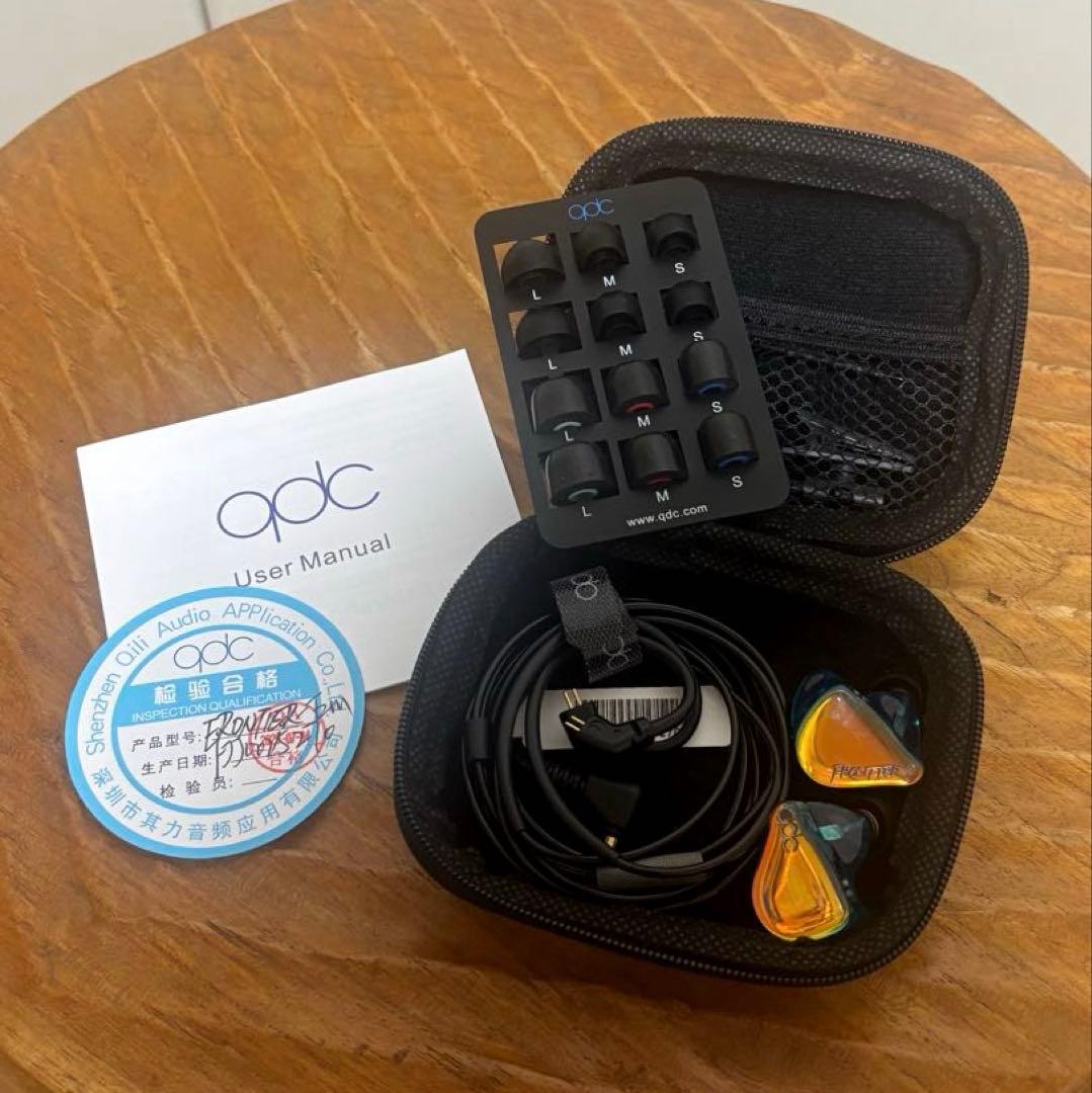 【新品】qdc frontier emerald 有線モニターイヤホン