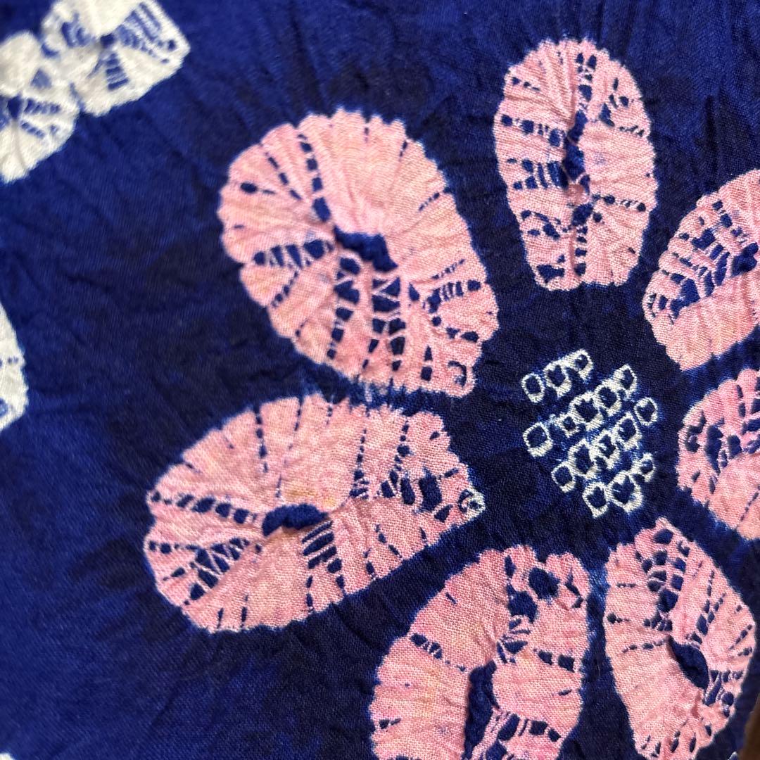 【美品】有松鳴海絞り浴衣セット 高級感◎ フルセット　５点　大人浴衣　推し色