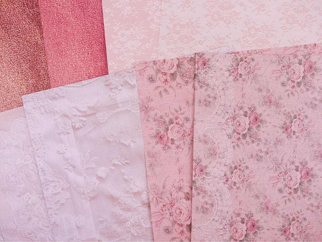 新作①♡ジャーナルコレクション60枚♡A4デザインペーパー&コラージュシート