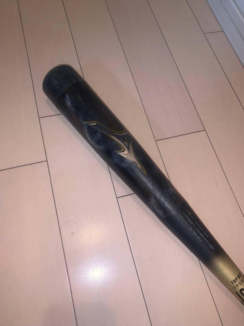 ミズノ 少年軟式バット 80㎝　2025年春夏モデル/黒金