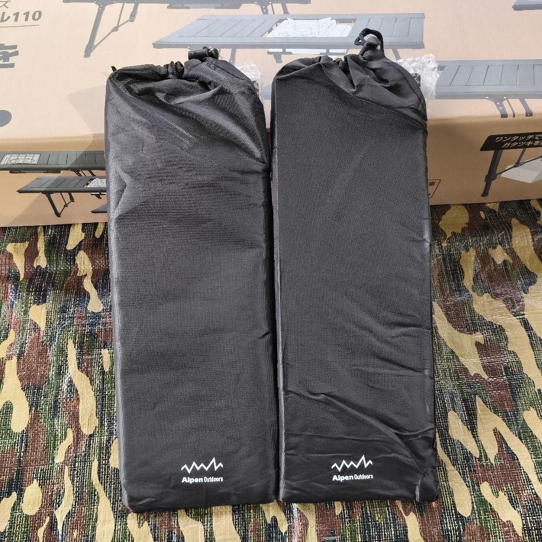 Alpen Outdoors アルミユニットテーブル110 ウッド天板セット