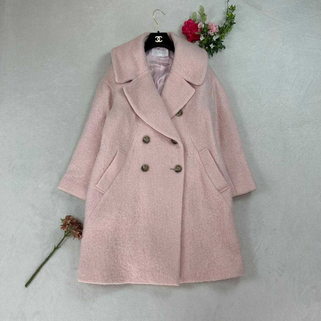 K523 新品未使用 M ジルスチュアート アルパカ ウール コート レディース