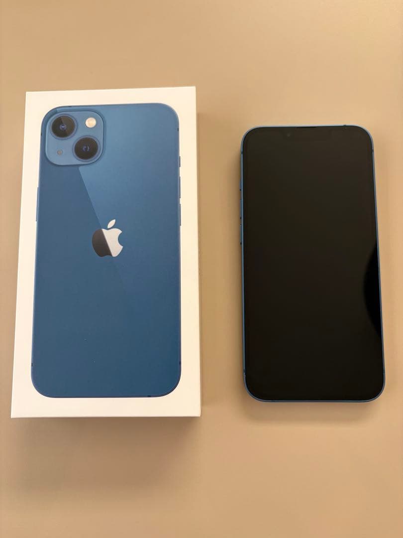 【美品】iPhone 13 128GB SIMフリー バッテリー85% 箱付き