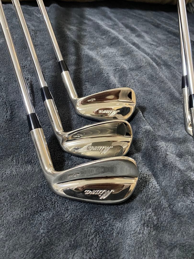 三浦技研　刻印カスタム　TB-ZERO アイアンセット 6本（5〜P）カバー付き