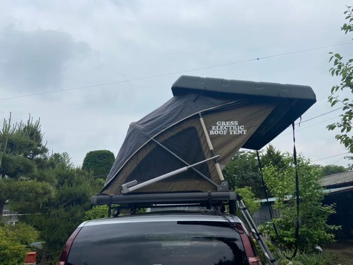 電動ルーフテント