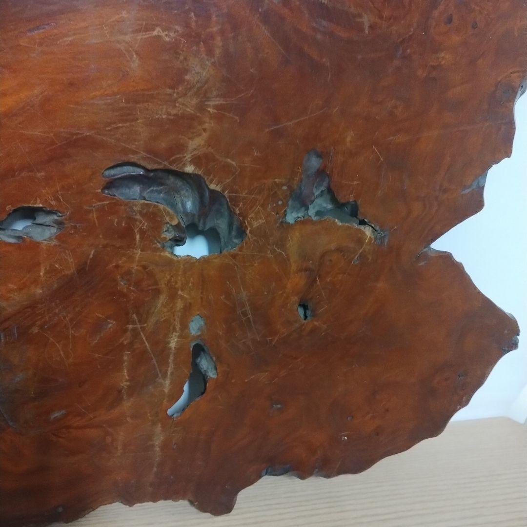 木製 花台 不規則形状